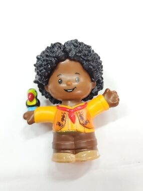 Fisher Price Little People Encanto Hispanic Boy Young Man Antonio With Parrot